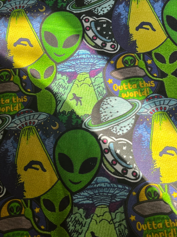 Alien Patches [Cotton Lycra]