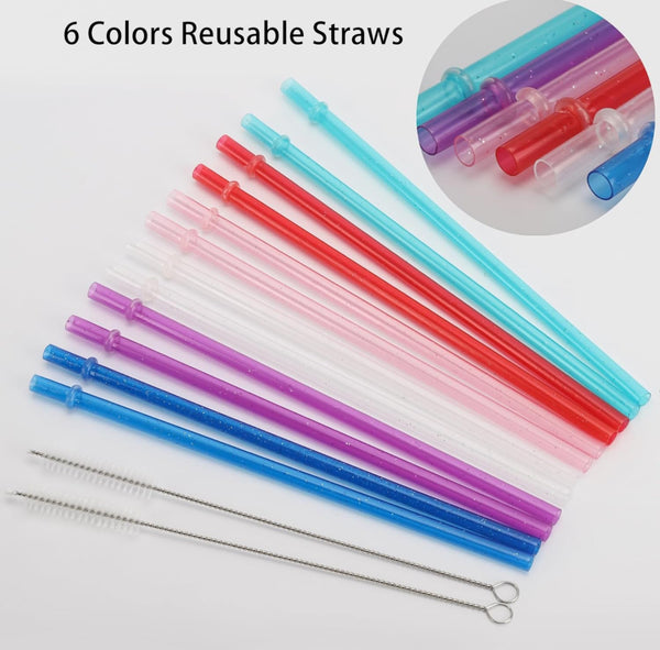 Glitter [reusable straw] plastic