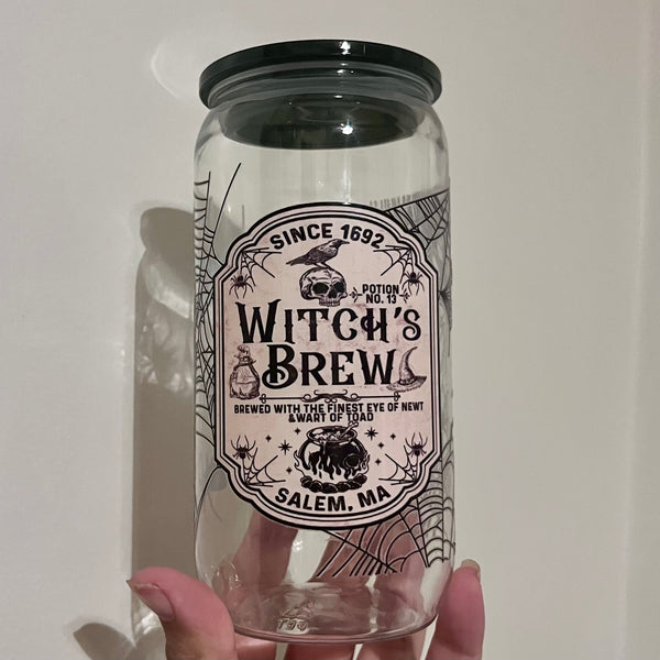 Witches Brew [16 oz] plastic can cup