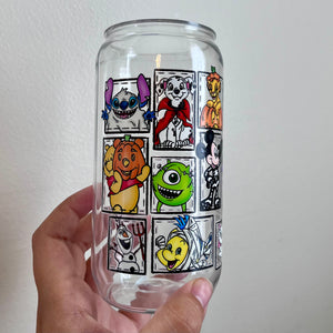 Halloween Characters [16 oz] plastic can cup