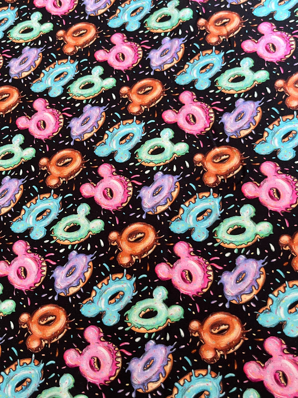 Mouse Donuts [Cotton Lycra]