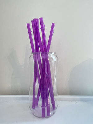 Glitter [reusable straw] plastic