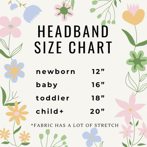 Character Alphabet [Baby] Bow Wrap Headband