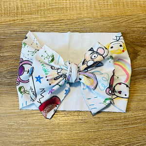 Doodle Story [Toddler] Bow Wrap Headband