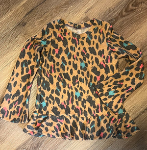 Adorabelle Long Sleeve Peplum sz 6