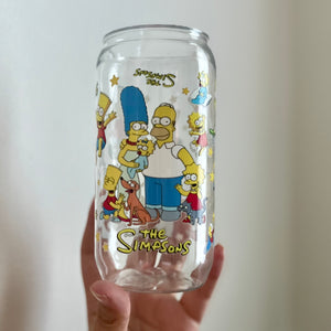 Yellow Family [16 oz] plastic can cup